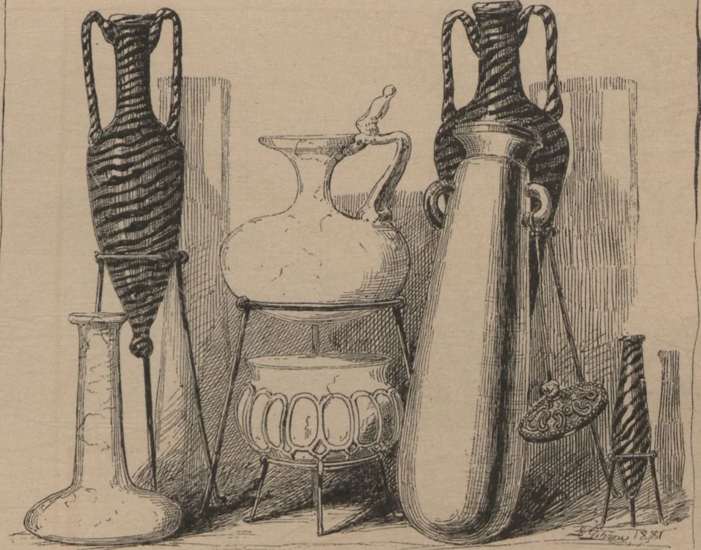 An illustration from The Metropolitan Museum of Art / edited by L.P. di Cesnola ; illustrations by George Gibson, 1882, leaf 31