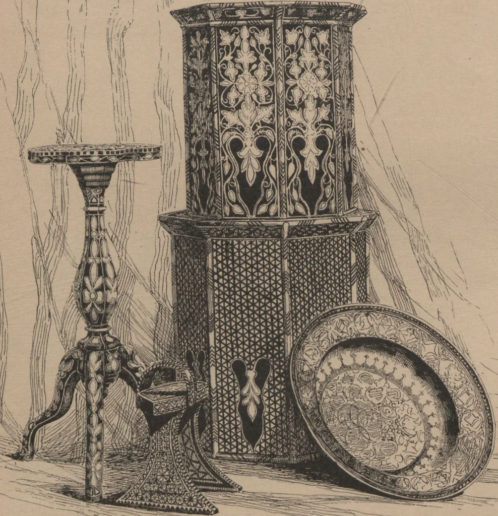 An illustration from The Metropolitan Museum of Art / edited by L.P. di Cesnola ; illustrations by George Gibson, 1882, leaf 40