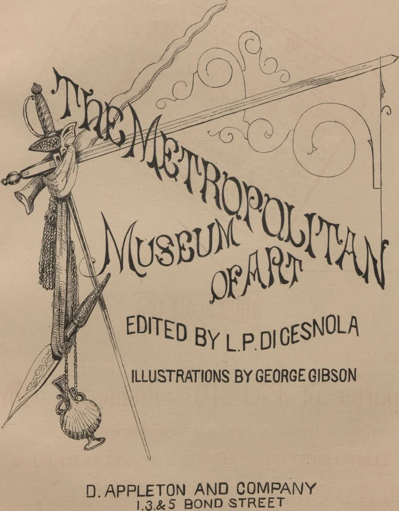 An illustration from The Metropolitan Museum of Art / edited by L.P. di Cesnola ; illustrations by George Gibson, 1882, leaf 9