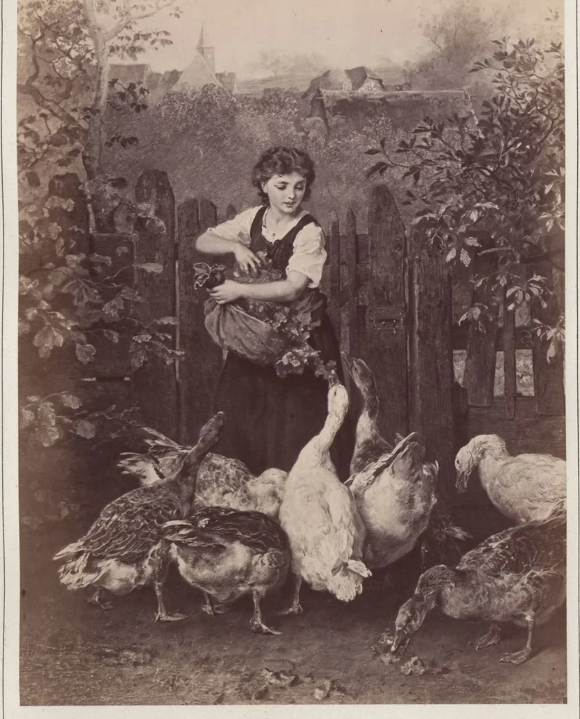 An illustration from Ludwig Knaus : Photographien nach Originalen des Meisters, 1881, leaf 10