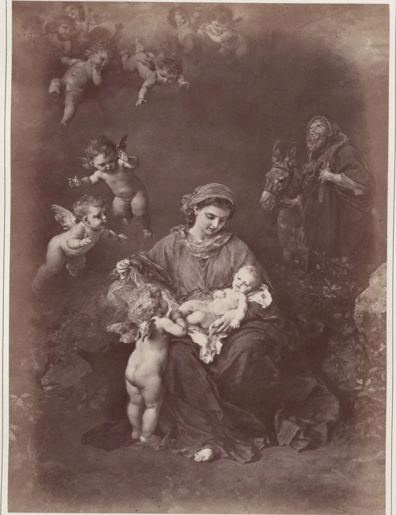 An illustration from Ludwig Knaus : Photographien nach Originalen des Meisters, 1881, leaf 11