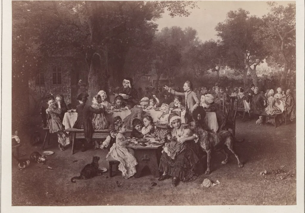 An illustration from Ludwig Knaus : Photographien nach Originalen des Meisters, 1881, leaf 3