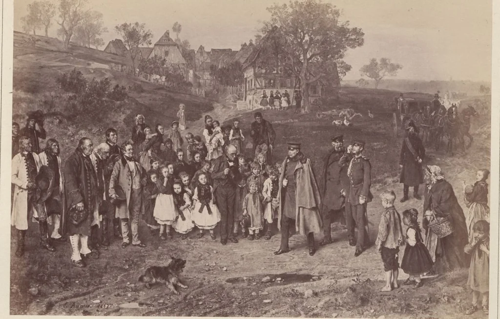 An illustration from Ludwig Knaus : Photographien nach Originalen des Meisters, 1881, leaf 5