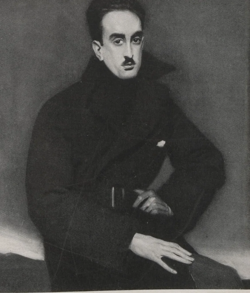 An illustration from The Milch Galleries : important works in paintings and sculpture / by leading American artists, 1921, leaf 23