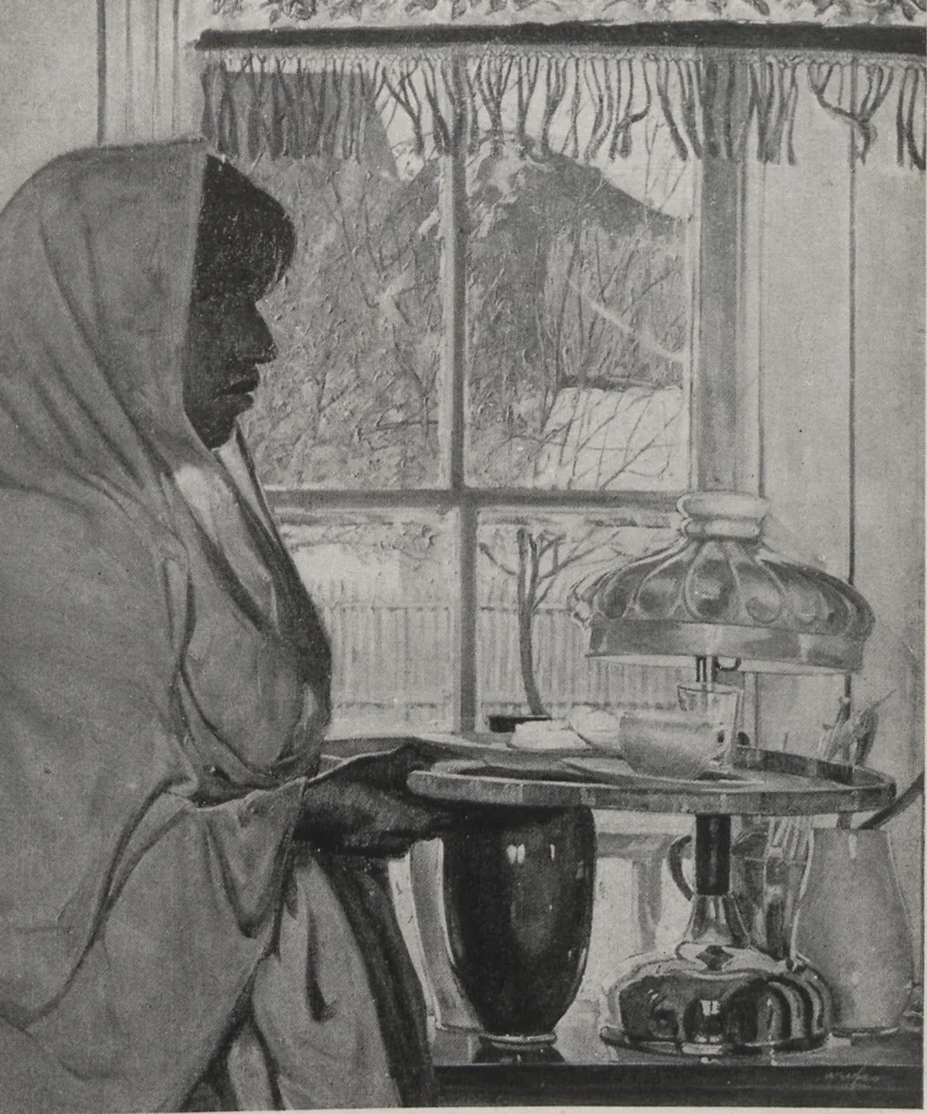 An illustration from The Milch Galleries : important works in paintings and sculpture / by leading American artists, 1921, leaf 31
