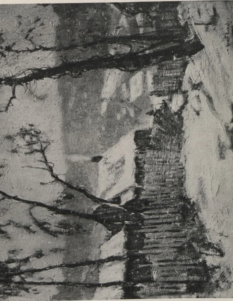 An illustration from The Milch Galleries : important works in paintings and sculpture / by leading American artists, 1921, leaf 45