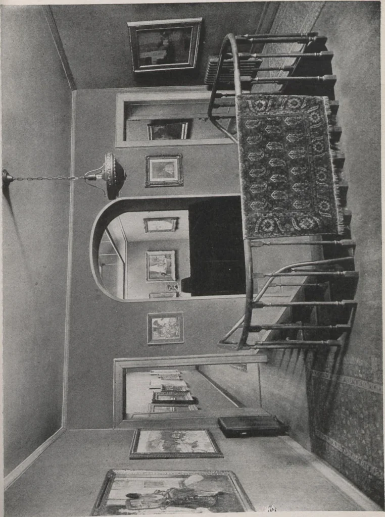 An illustration from The Milch Galleries : important works in paintings and sculpture / by leading American artists, 1921, leaf 7