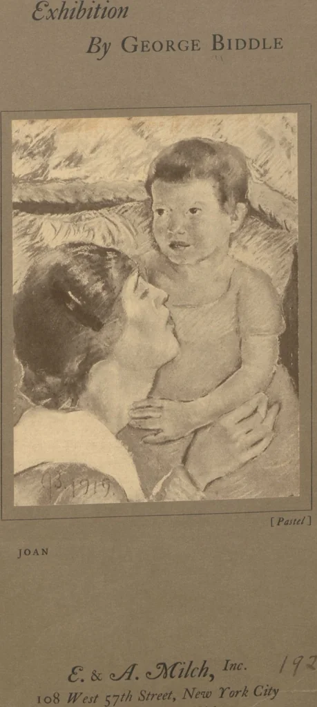 An illustration from Exhibition by George Biddle : February 2 to 14, 1920, leaf 1