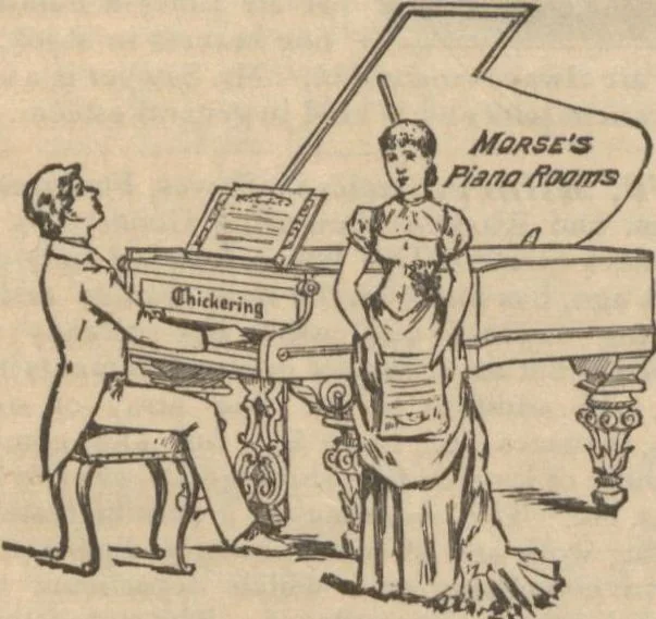 An illustration from Industries of Massachusetts : historical and descriptive review of Lynn, Lowell, Lawrence, Haverhill, Salem, Beverly, Peabody, Danvers, Gloucester, Newburyport and Amesbury, and their leading manufacturers and merchants, 1886, leaf 66
