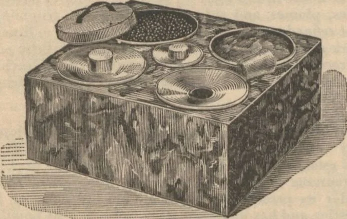 An illustration from Industries of Massachusetts : historical and descriptive review of Lynn, Lowell, Lawrence, Haverhill, Salem, Beverly, Peabody, Danvers, Gloucester, Newburyport and Amesbury, and their leading manufacturers and merchants, 1886, leaf 70