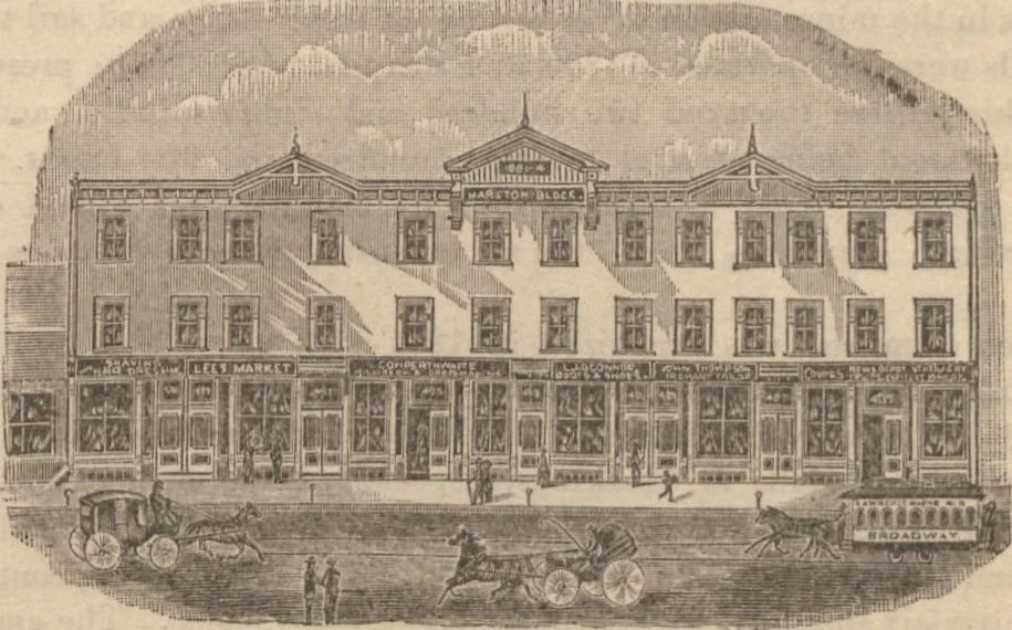 An illustration from Industries of Massachusetts : historical and descriptive review of Lynn, Lowell, Lawrence, Haverhill, Salem, Beverly, Peabody, Danvers, Gloucester, Newburyport and Amesbury, and their leading manufacturers and merchants, 1886, leaf 89