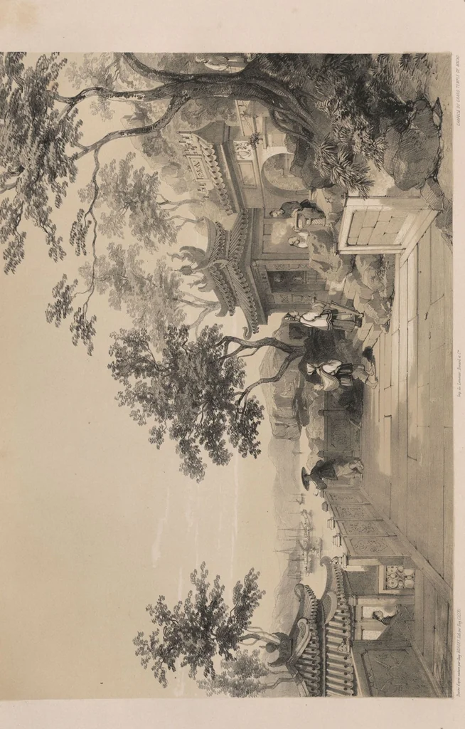 An illustration from Sketches of China and the Chinese / from drawings by Auguste Borget, 1842, leaf 31