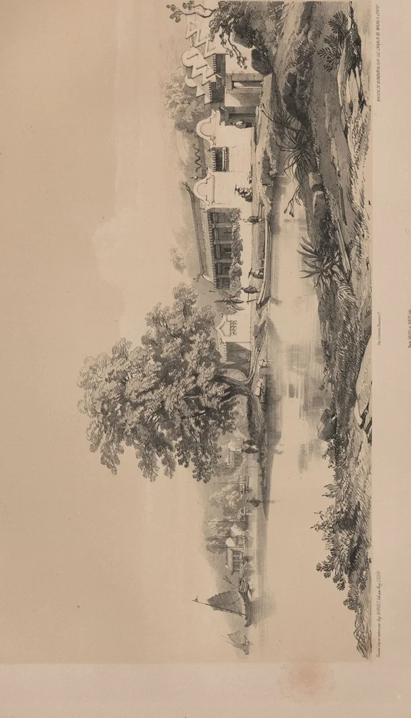 An illustration from Sketches of China and the Chinese / from drawings by Auguste Borget, 1842, leaf 47