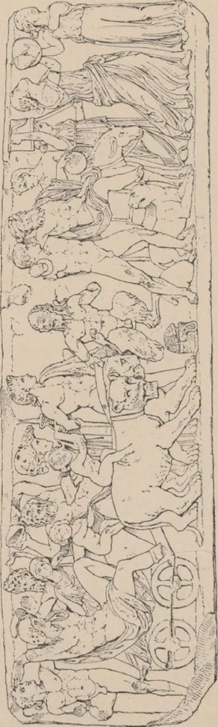 An illustration from A catalogue of sculpture at Woburn Abbey, in the collection of His Grace the Duke of Bedford / by A.H. Smith, 1900, leaf 15