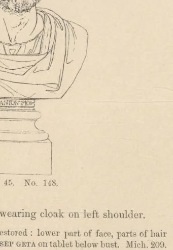 An illustration from A catalogue of sculpture at Woburn Abbey, in the collection of His Grace the Duke of Bedford / by A.H. Smith, 1900, leaf 85