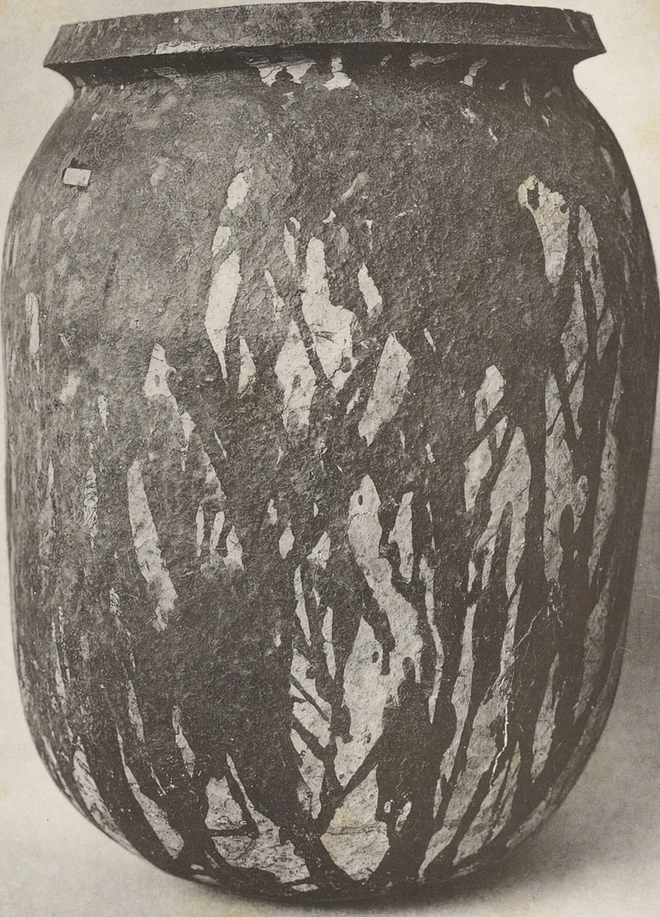 An illustration from La decoration primitive : Afrique : quarante-deux planches accompagnées d'une préface et d'une table descriptive / P.-C. Lepage, 1922, leaf 14