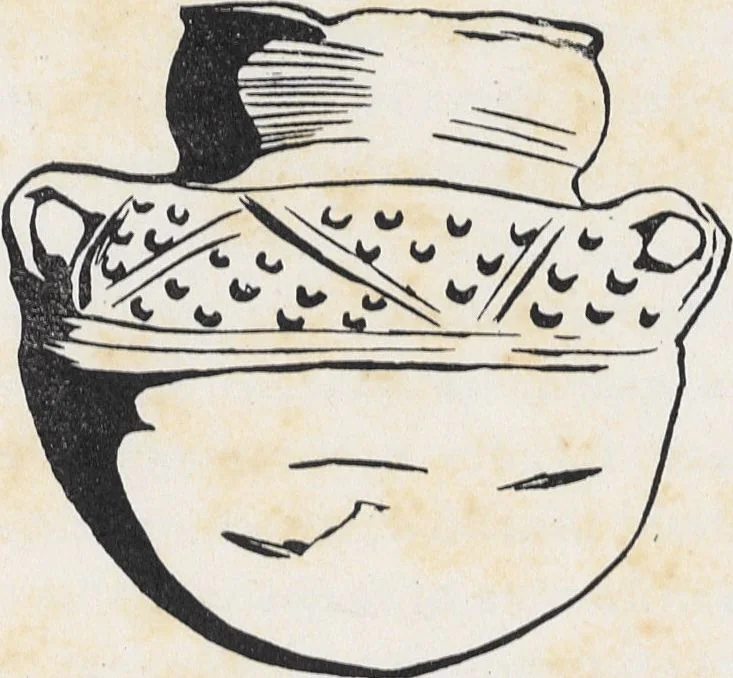 An illustration from La decoration primitive : Afrique : quarante-deux planches accompagnées d'une préface et d'une table descriptive / P.-C. Lepage, 1922, leaf 6