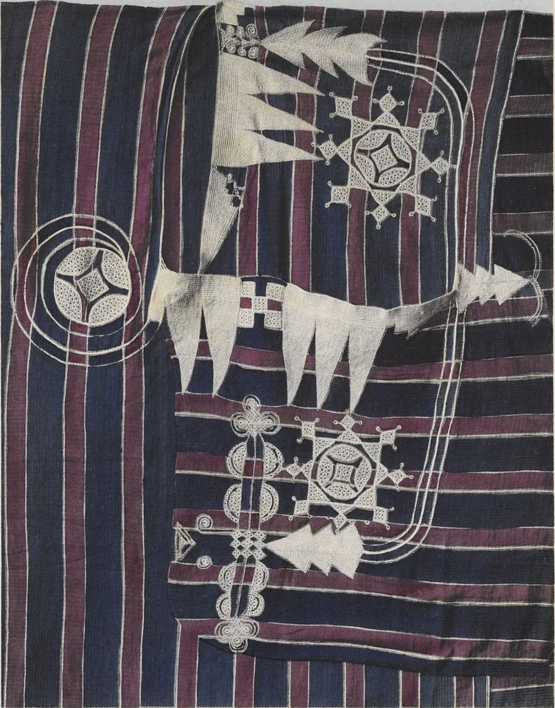 An illustration from La decoration primitive : Afrique : quarante-deux planches accompagnées d'une préface et d'une table descriptive / P.-C. Lepage, 1922, leaf 96
