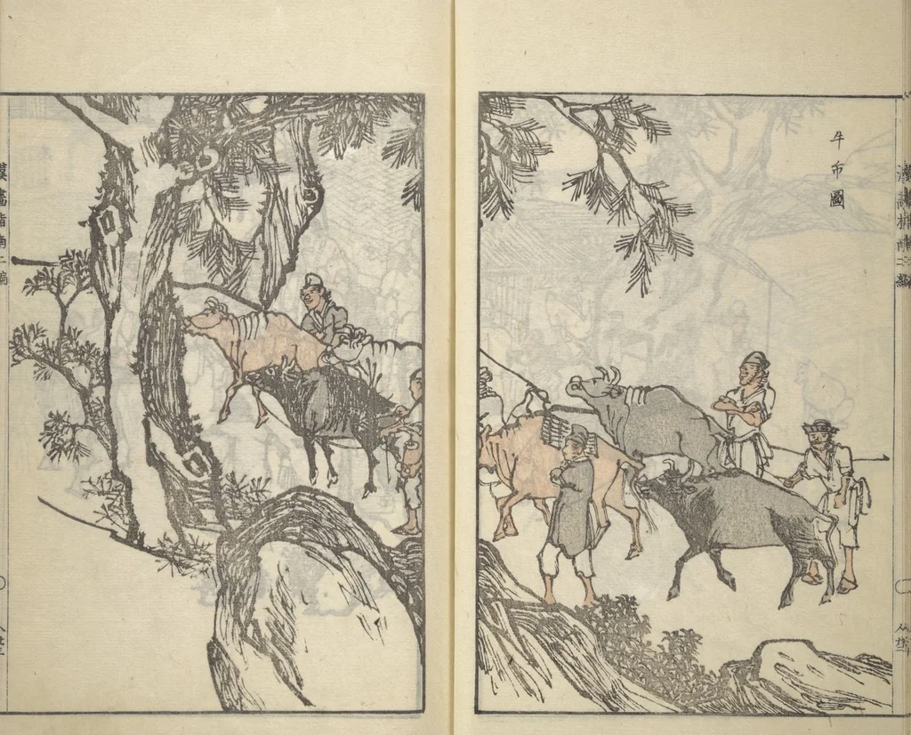 An illustration from Guide to Chinese Painting (Kanga shinan nihen 漢画指南二編), Second Series : [volume 3], 1810, leaf 24