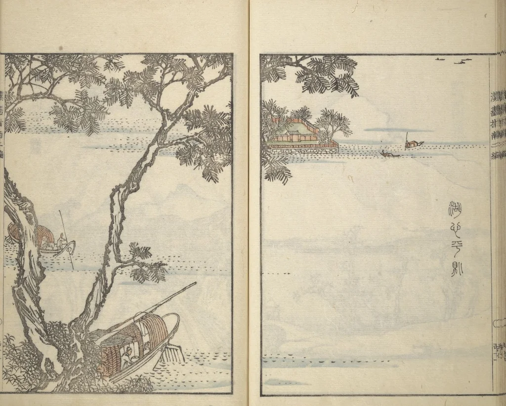 An illustration from Guide to Chinese Painting (Kanga shinan nihen 漢画指南二編), Second Series : [volume 3], 1810, leaf 38