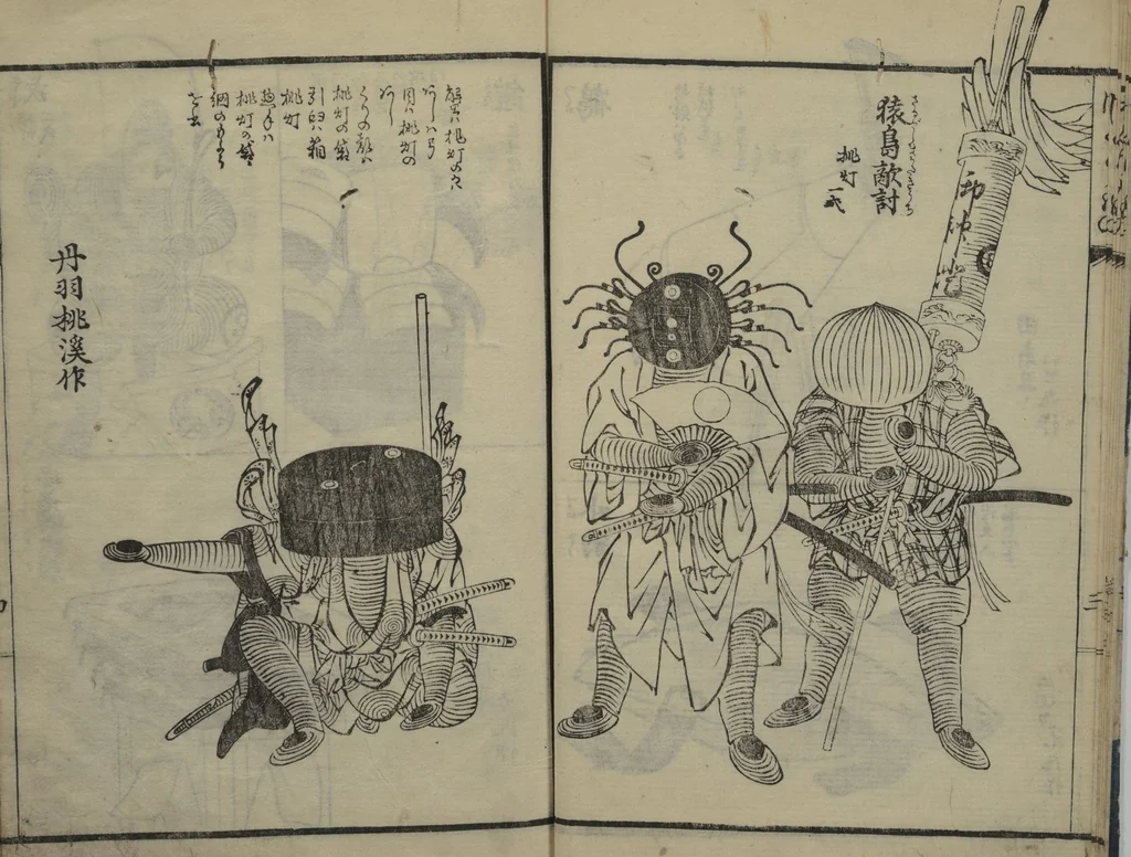 An illustration from Ideas for Various Things of the Seasons (Shiki Tsukurimono shukō no tane 四季造物趣向種) : [volume 1], 1837, leaf 8