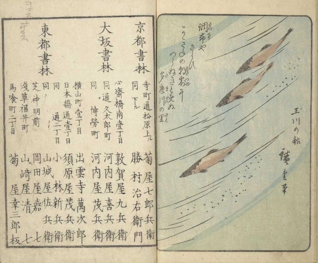 An illustration from Picture Book of the Souvenirs of Edo (Ehon Edo miyage 絵本江戸土産) : [volume 03], 1850, leaf 29
