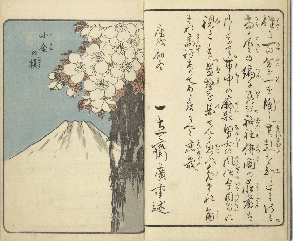 An illustration from Picture Book of the Souvenirs of Edo (Ehon Edo miyage 絵本江戸土産) : [volume 04], 1850, leaf 3