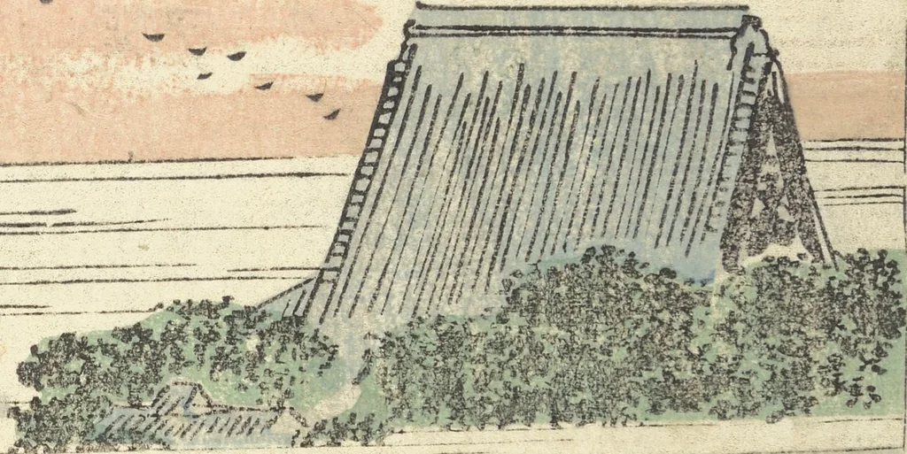 An illustration from Picture Book of the Souvenirs of Edo (Ehon Edo miyage 絵本江戸土産) : [volume 08], 1861, leaf 12