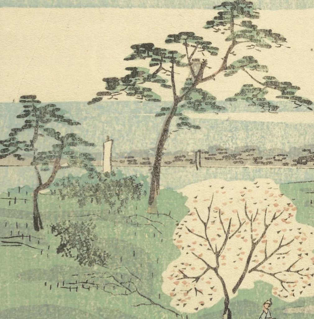 An illustration from Picture Book of the Souvenirs of Edo (Ehon Edo miyage 絵本江戸土産) : [volume 08], 1861, leaf 8