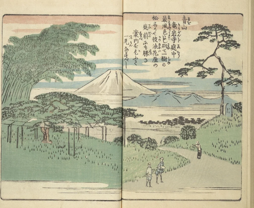An illustration from Picture Book of the Souvenirs of Edo (Ehon Edo miyage 絵本江戸土産) : [volume 09], 1864, leaf 25
