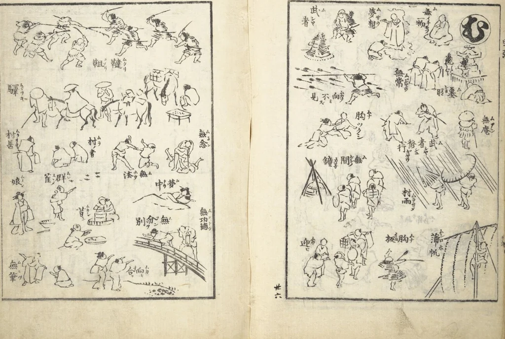 An illustration from The Quick Pictorial Dictionary (Ehon hayabiki 画本早引) : [volume 1], 1817, leaf 27