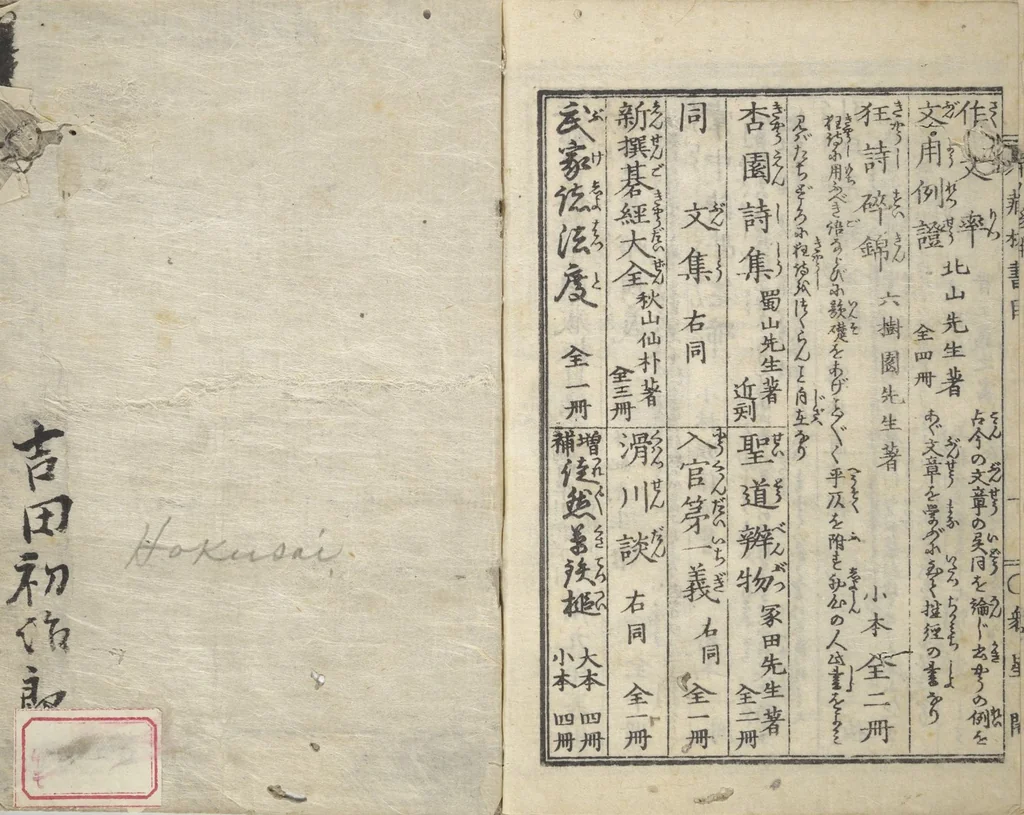 An illustration from The Quick Pictorial Dictionary (Ehon hayabiki 画本早引) : [volume 2], 1819, leaf 29