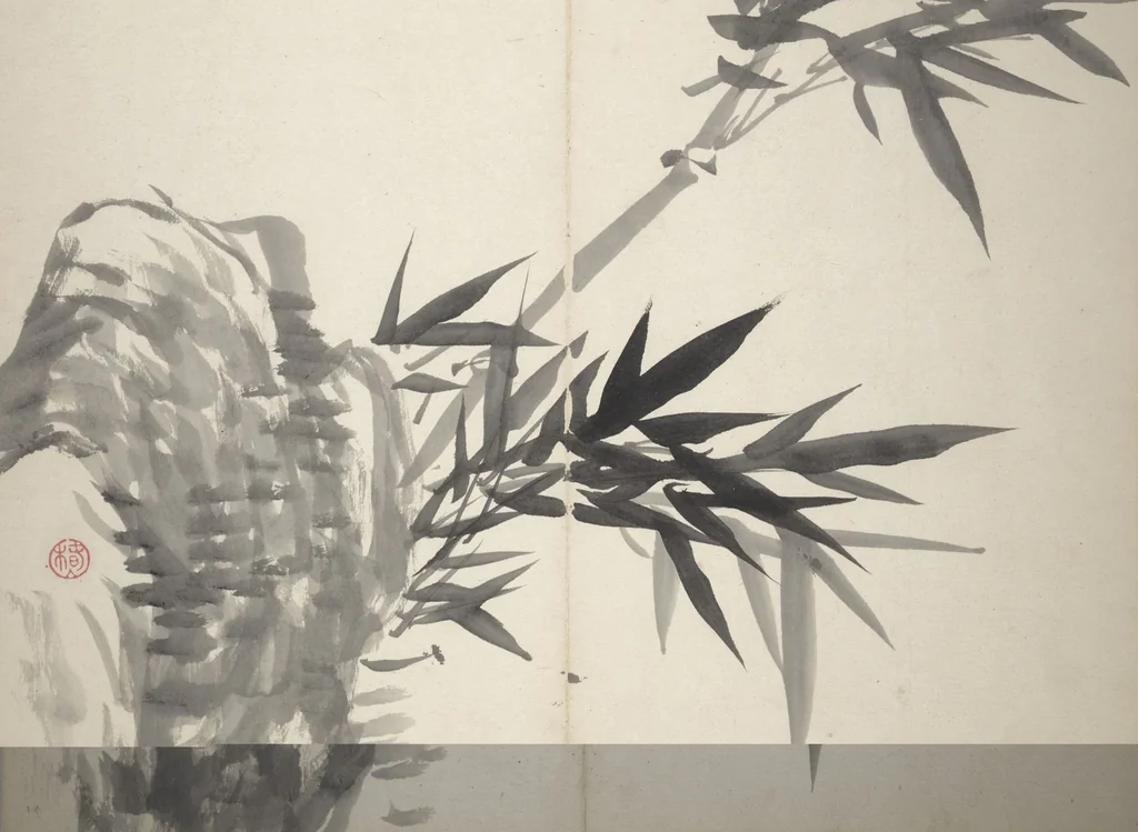 An illustration from Chinzan Picture Album (Chinzan-ō gafu 椿山翁畫譜), 1851, leaf 10