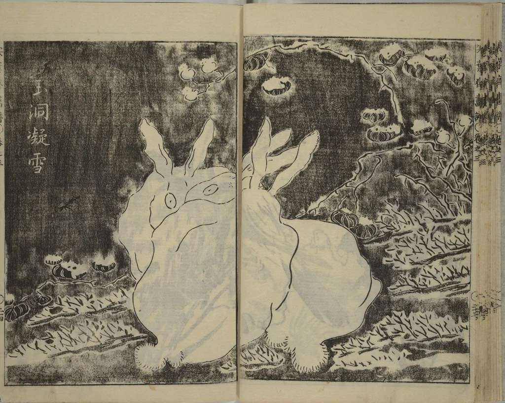 An illustration from Kan'yōsai Picture Album (Kan'yōsai gafu 寒葉斎画譜) : [volume 3], 1762, leaf 25