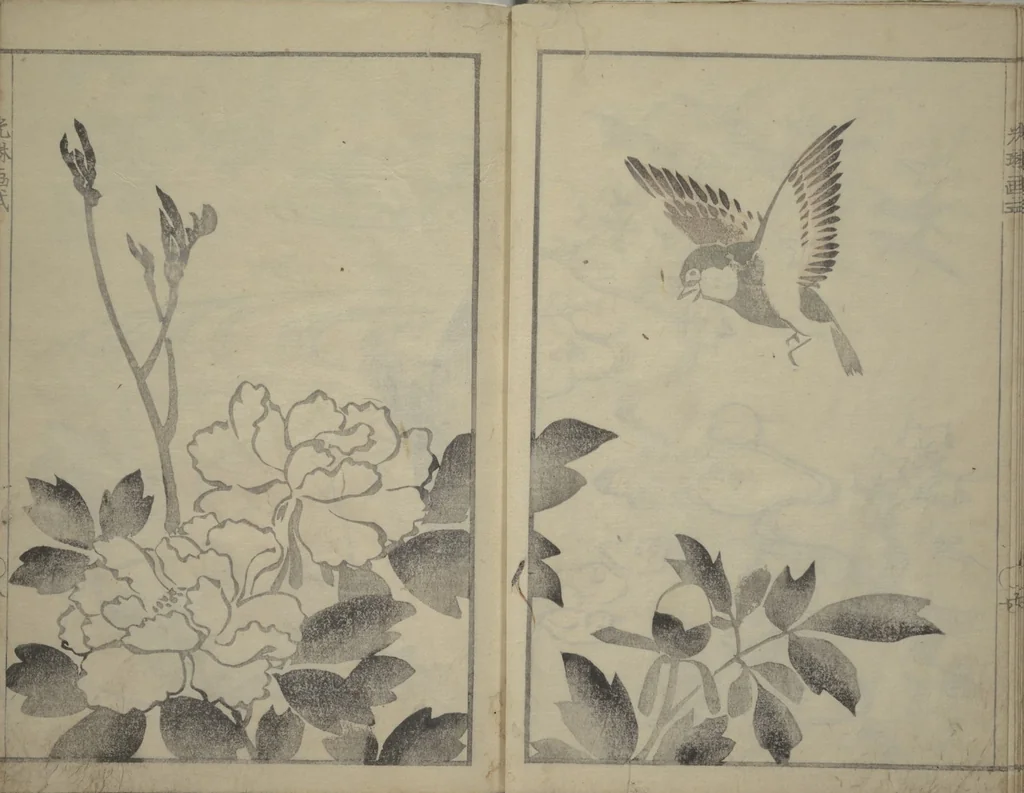 An illustration from Kōrin's painting style (Kōrin gashiki), 1818, leaf 10