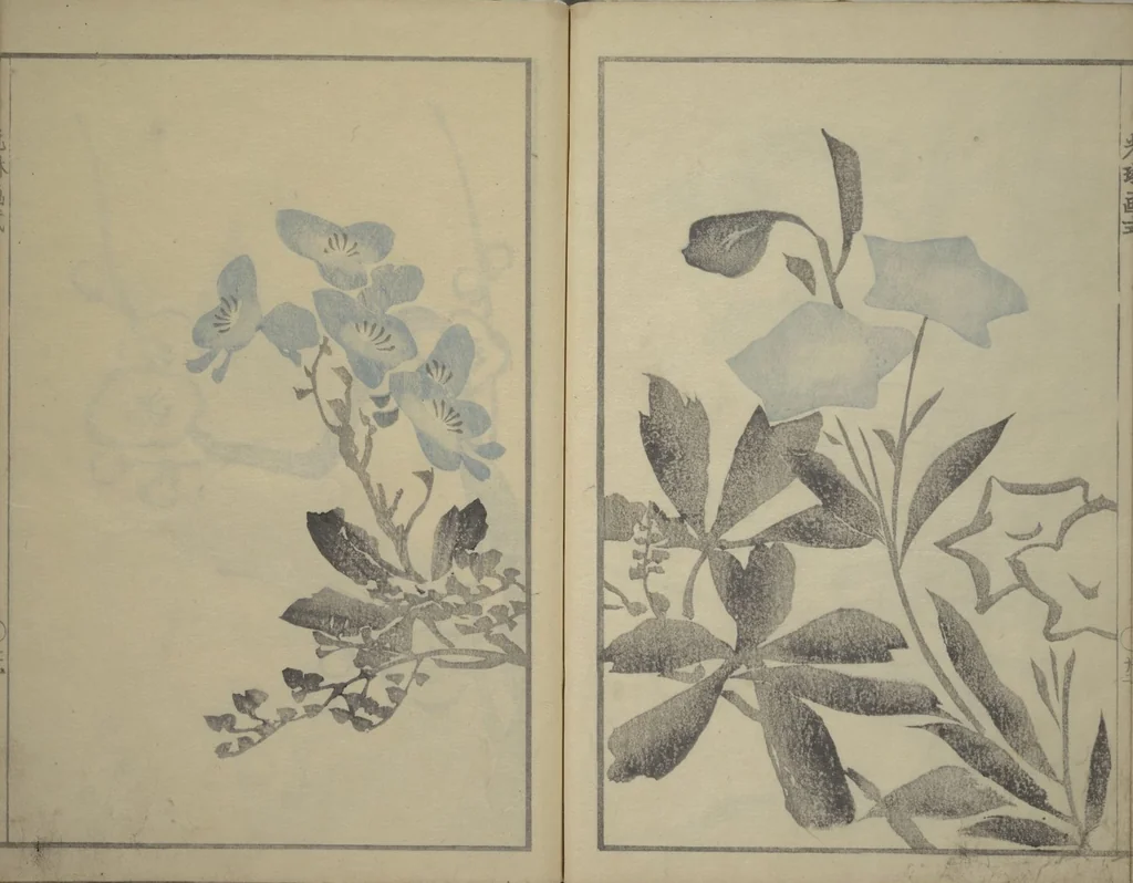 An illustration from Kōrin's painting style (Kōrin gashiki), 1818, leaf 25