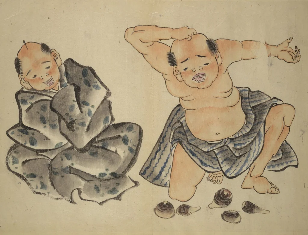 An illustration from A Picture Book of Practice Sketches (Keiko ehon), 1810, leaf 16
