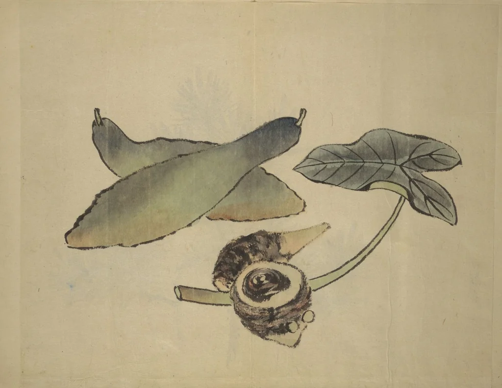 An illustration from A Picture Book of Practice Sketches (Keiko ehon), 1810, leaf 7