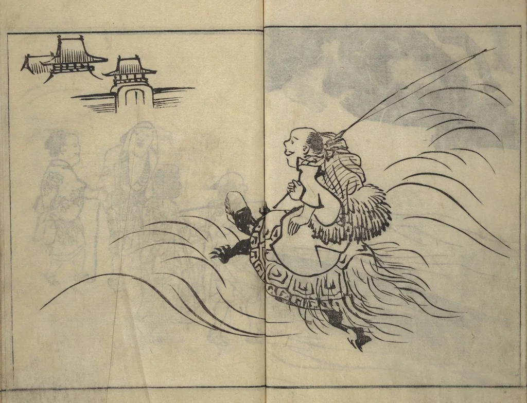 An illustration from People of Yamato (Japan) Picture Album (Yamato jinbutsu gafu), Second Series, 1804, leaf 18