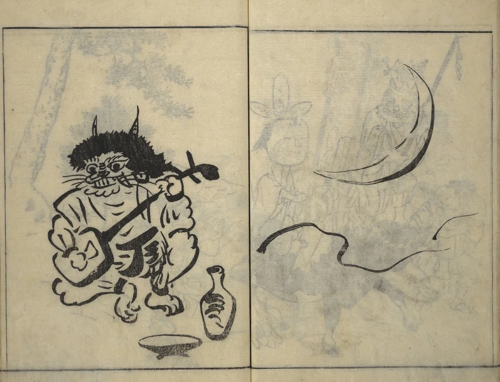 An illustration from People of Yamato (Japan) Picture Album (Yamato jinbutsu gafu), Second Series, 1804, leaf 37