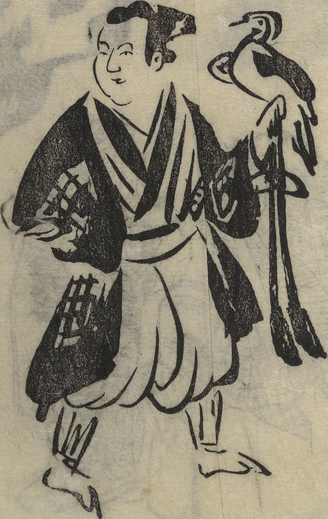 An illustration from People of Yamato (Japan) Picture Album (Yamato jinbutsu gafu), Second Series, 1804, leaf 5