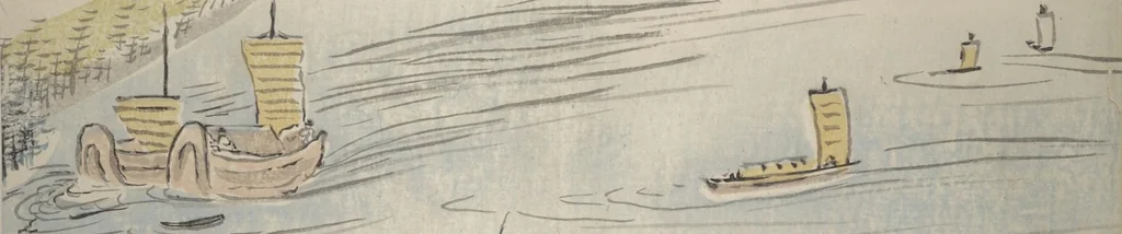 An illustration from Taigadō (Taiga Hall at Sōrinji Temple) Picture Album (Taigadō gafu), 1803, leaf 26