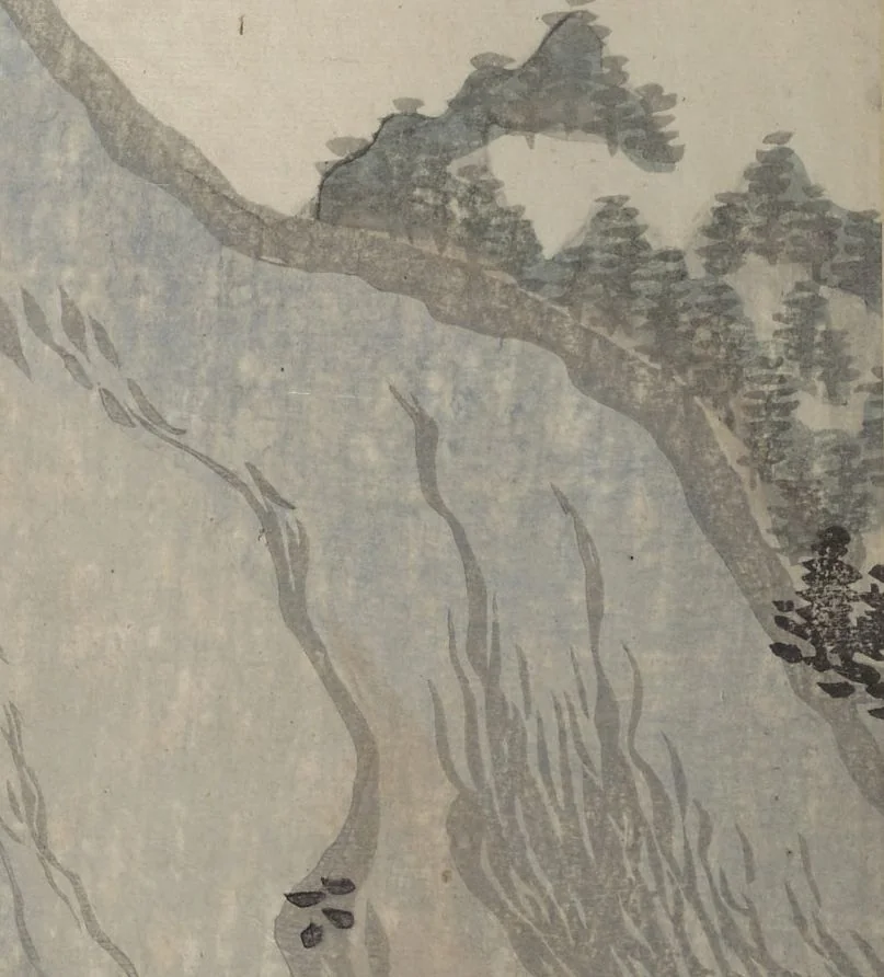 An illustration from Taigadō (Taiga Hall at Sōrinji Temple) Picture Album (Taigadō gafu), 1803, leaf 29