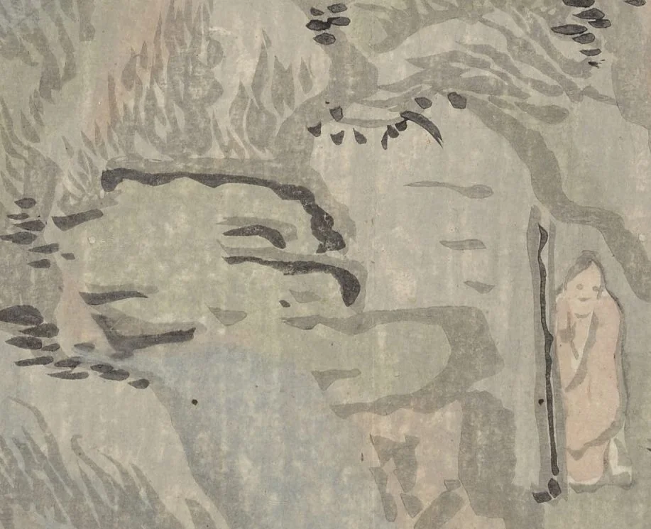 An illustration from Taigadō (Taiga Hall at Sōrinji Temple) Picture Album (Taigadō gafu), 1803, leaf 29