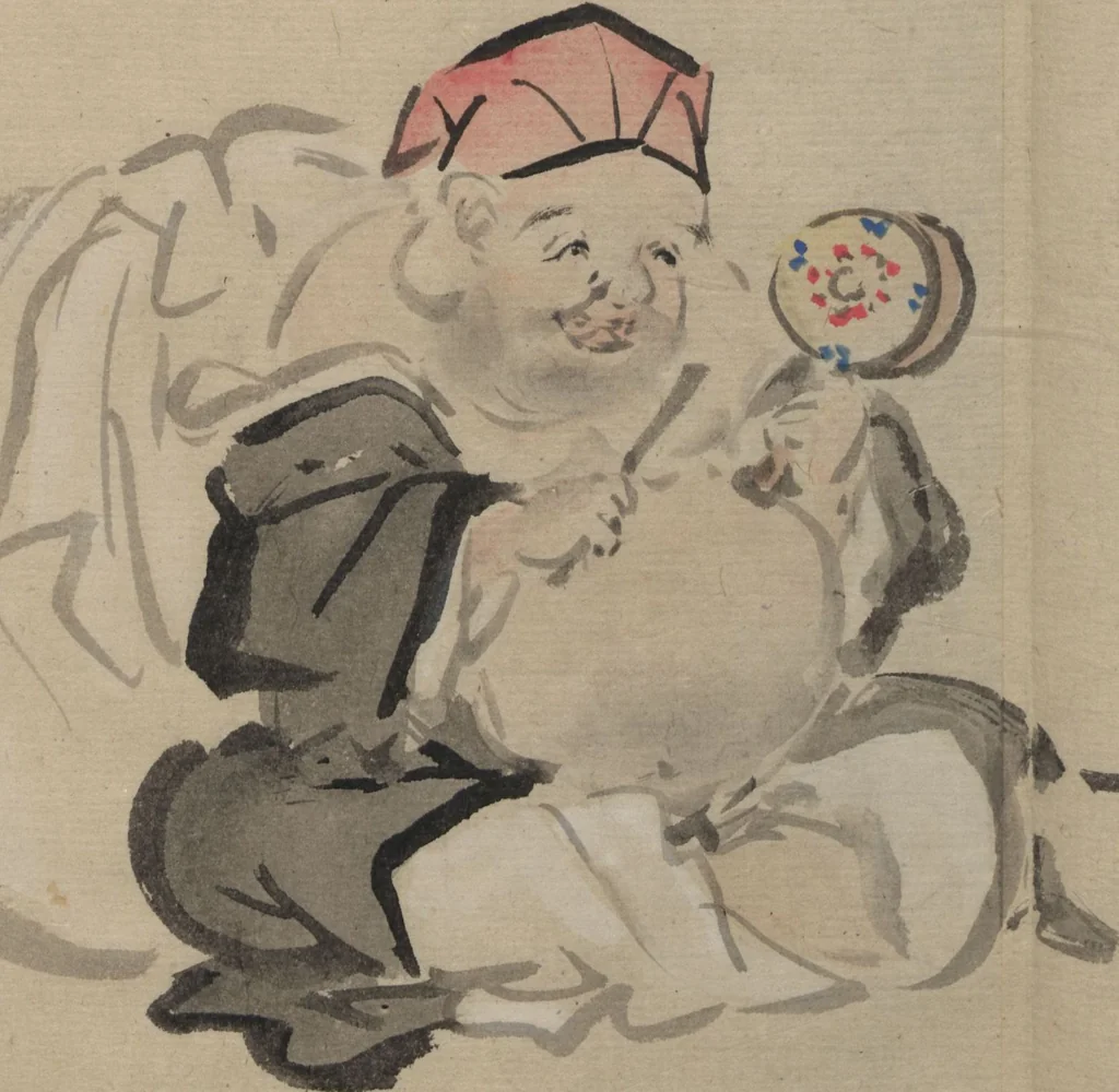 An illustration from Sketch book (Funpon 粉本), leaf 15