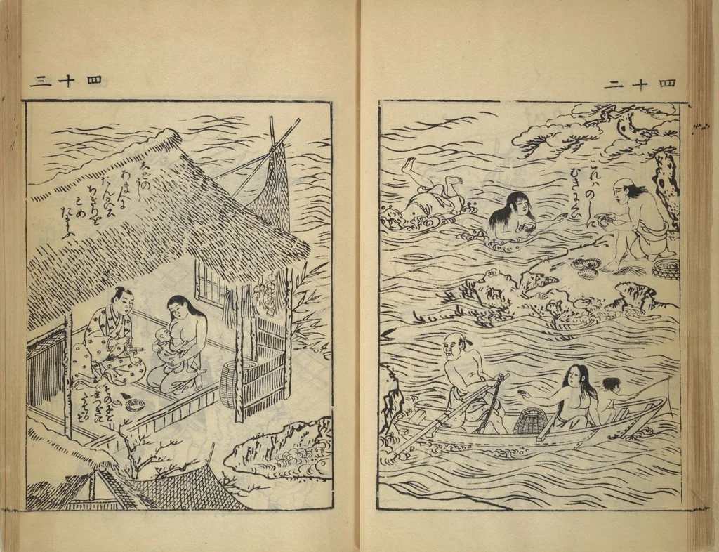 An illustration from Compendium on Osaka Publications (A Book of Reproductions of Osaka Prints and Text), leaf 26