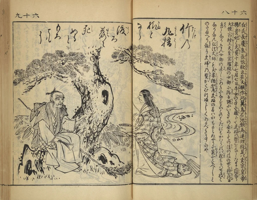 An illustration from Compendium on Osaka Publications (A Book of Reproductions of Osaka Prints and Text), leaf 39