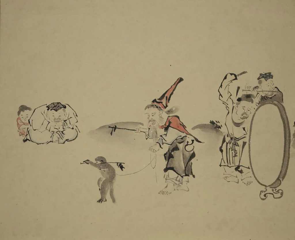 An illustration from Album of Sketches, leaf 6