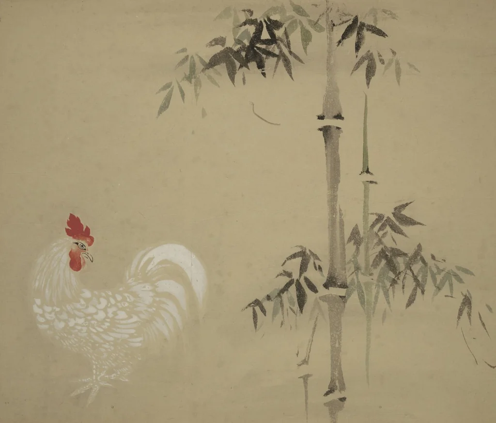 An illustration from Album of Sketches, leaf 9