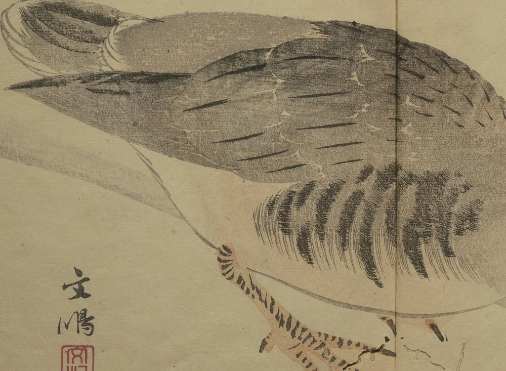 An illustration from A Garden of Pictures by Kyoto Artists (Keijō gaen), 1814, leaf 19
